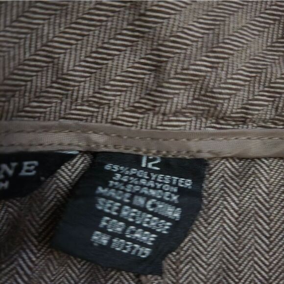 Larry Levine Vintage 90s Tweed Wide Leg Trousers - Picture 5 of 5